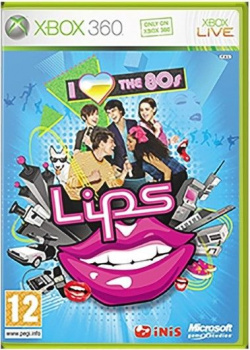 Lips I Love the 80s XBOX 360 (Used)