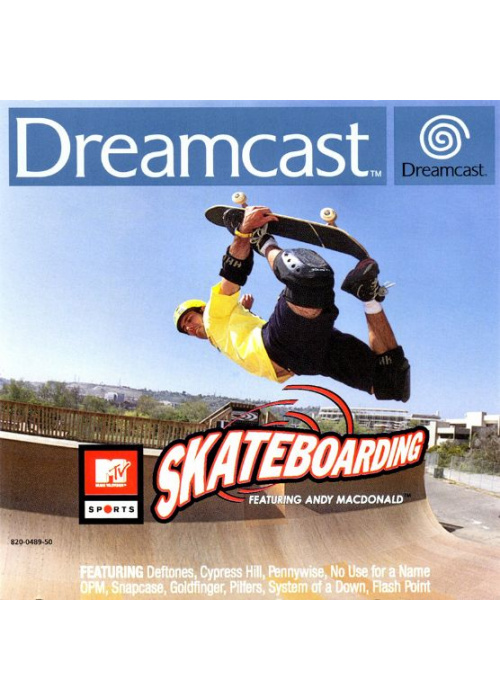MTV Sports - Skateboarding Featuring Andy Macdonald Sega Dreamcast (Used)