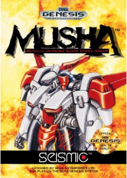 MUSHA - Metallic Uniframe Super Hybrid Armor Sega Mega Drive (Used)