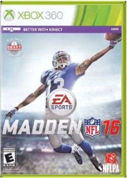 Madden NFL 16 XBOX 360 (Used)