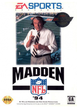 Madden NFL '94 Sega Mega Drive (Used)