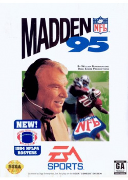 Madden NFL 95 Sega Mega Drive (Used)