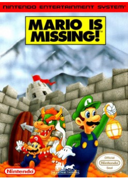 Mario is Missing! NES (Used)