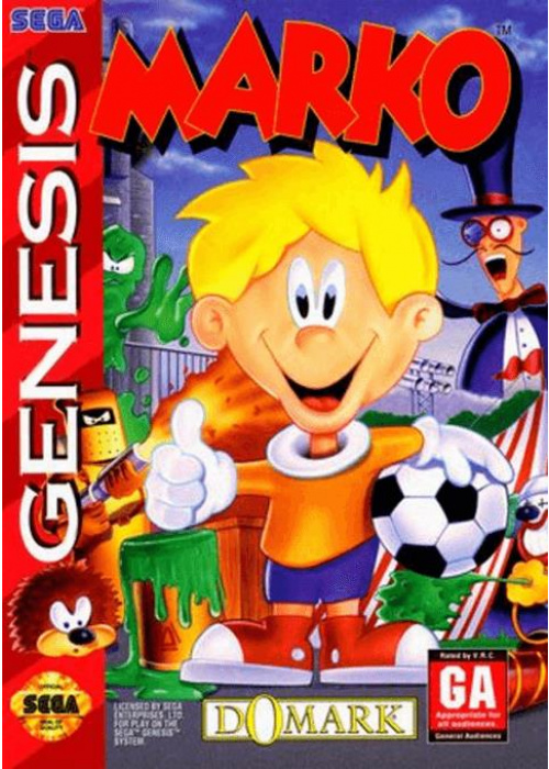 Marko's Magic Football Sega Mega Drive (Used) NO MANUAL