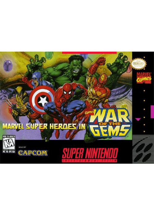 Marvel Super Heroes - War of the Gems SNES (Used)