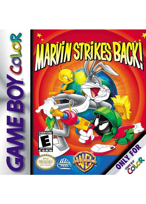 Marvin Strikes Back! Game Boy Color (Used)