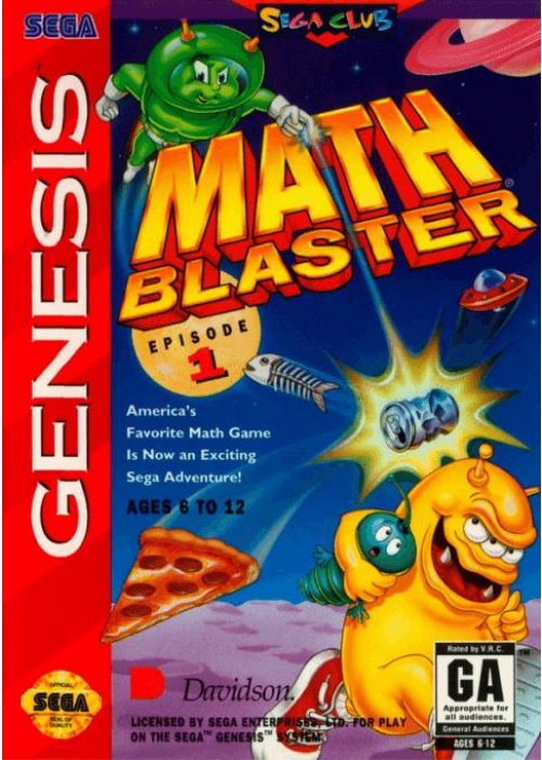 Math Blaster - Episode 1 Sega Mega Drive (Used)