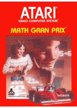 Math Gran Prix Atari 2600 (Used)