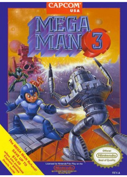 Mega Man 3 NES (Used)