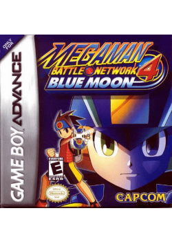 Mega Man Battle Network 4 - Blue Moon Game Boy Advance (Used)