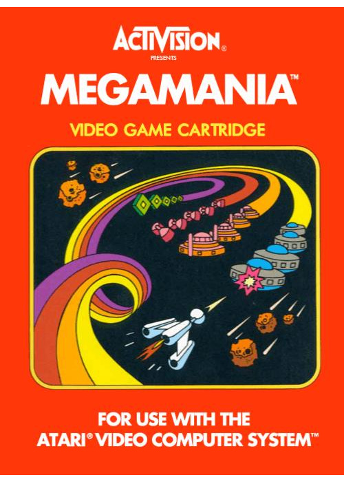 MegaMania - A Space Nightmare Atari 2600 (Used)