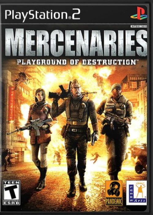Mercenaries - Playground of Destruction PS2 (Used)
