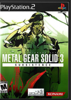 Metal Gear Solid 3 - Subsistence PS2 (Used)