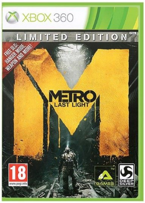 Metro Last Light Limited Edition XBOX 360 (Used)