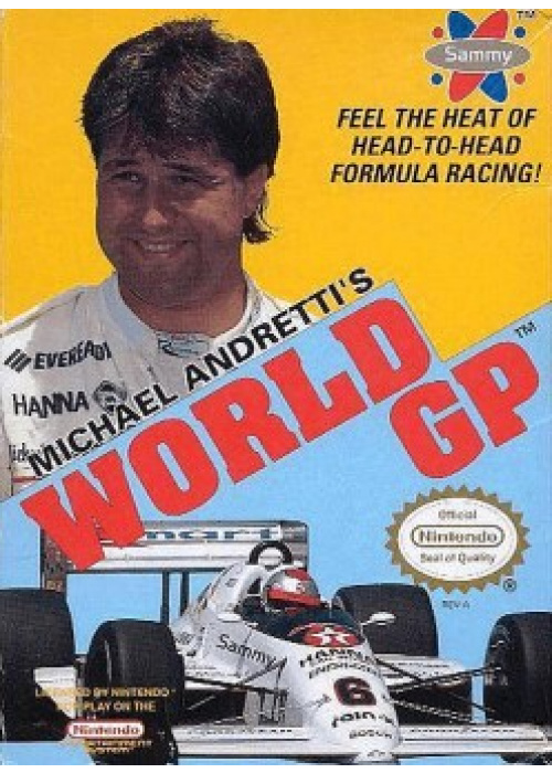 Michael Andretti's World GP NES (Used)