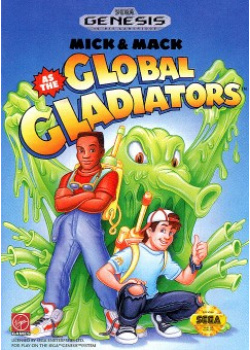 Mick & Mack as the Global Gladiators Sega Mega Drive (Used)