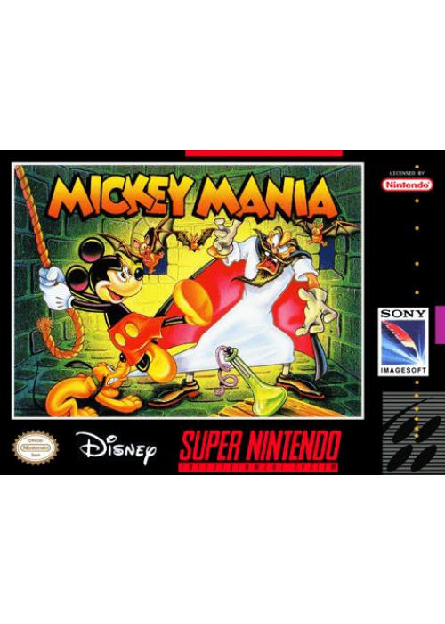 Mickey Mania - The Timeless Adventures of Mickey Mouse SNES (Used)