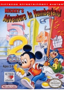 Mickey's Adventure in Numberland NES (Used)