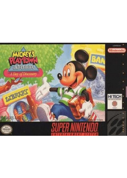 Mickey's Playtown Adventure - A Day of Discovery! SNES (Used)