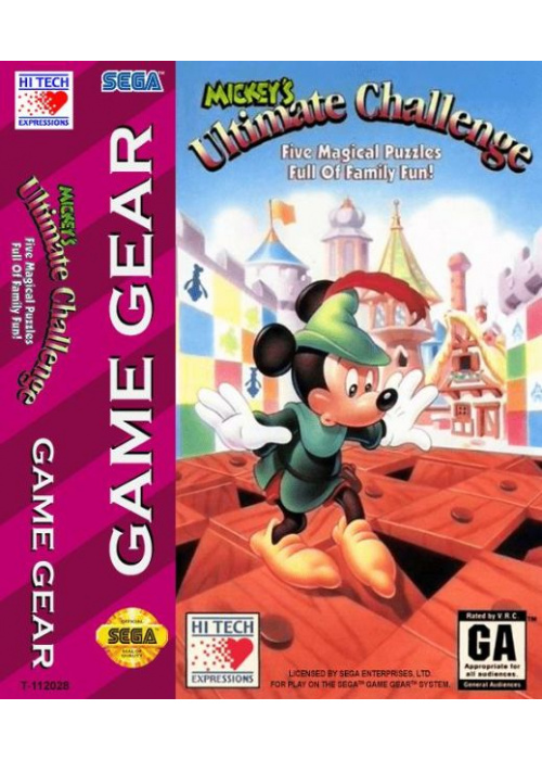 Mickey's Ultimate Challenge Sega Game Gear (Used)