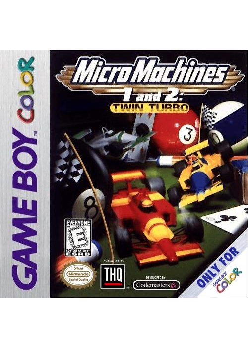 Micro Machines 1 and 2 - Twin Turbo Game Boy Color (Used)