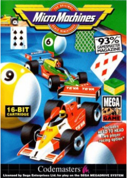 Micro Machines Sega Mega Drive (Used)
