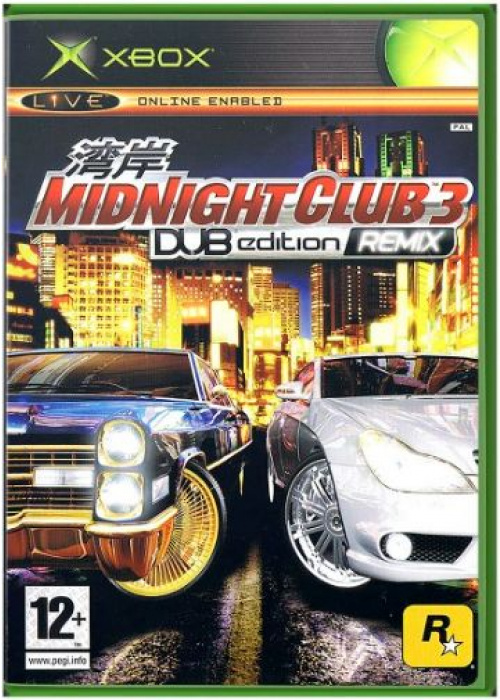 Midnight Club 3 - DUB Edition Remix XBOX (Used)