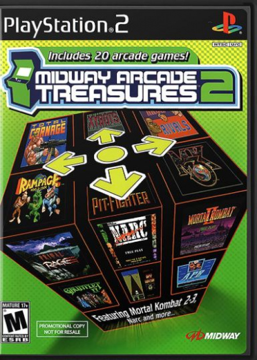 Midway Arcade Treasures 2 PS2 (Used)