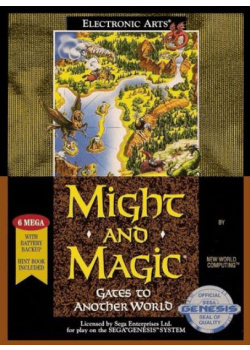 Might and Magic - Gates to Another World Sega Mega Drive (Used)