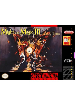 Might and Magic III - Isles of Terra SNES (Used)