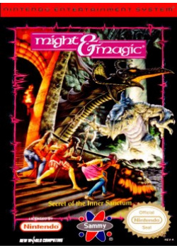 Might and Magic - Secret of the Inner Sanctum NES (Used)