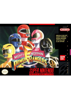 Mighty Morphin Power Rangers SNES (Used)