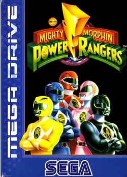 Mighty Morphin Power Rangers Sega Mega Drive (Used)