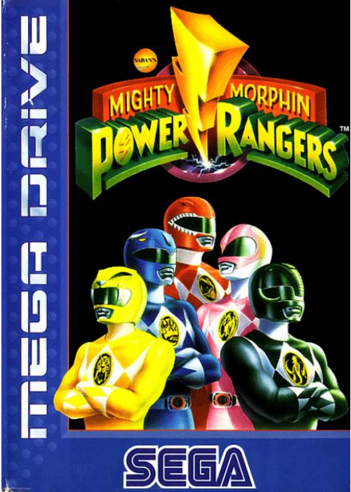 Mighty Morphin Power Rangers Sega Mega Drive (Used)