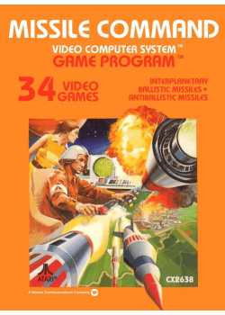 Missile Command Atari 2600 (Used) GAME ONLY