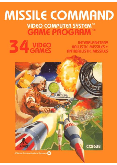 Missile Command Atari 2600 (Used) GAME ONLY