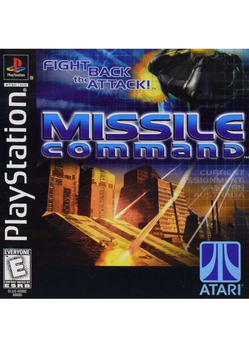Missile Command PS1 (Used)