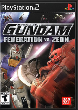 Mobile Suit Gundam - Federation vs. Zeon PS2 (Used)