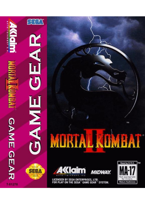 Mortal Kombat II Sega Game Gear (Used)