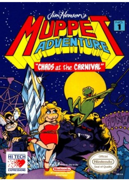 Muppet Adventure - Chaos at the Carnival NES (Used)