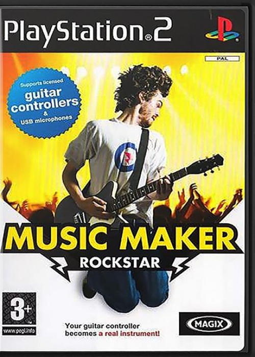 Music Maker Rockstar PS2 (Used)