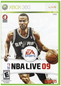NBA LIVE 09 XBOX 360 (Used)