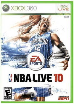 NBA Live 10 XBOX 360 (Used)