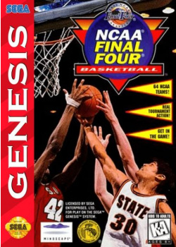 NCAA Final Four Basketball Sega Mega Drive (Used)