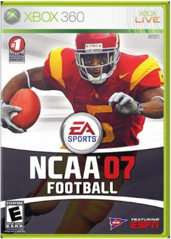 NCAA Football 07 XBOX 360 (Used)