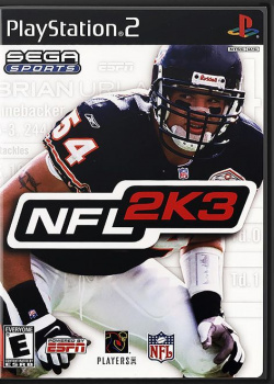 NFL 2K3 PS2 (Used)