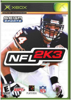 NFL 2K3 XBOX (Used)