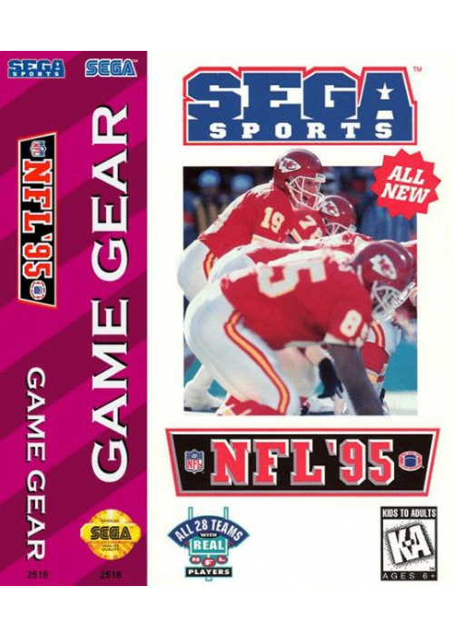 NFL '95 Sega Game Gear (Used)