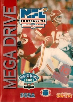 NFL Football '94 Starring Joe Montana Sega Mega Drive (Used)