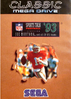 NFL Sports Talk Football '93 Starring Joe Montana Sega Mega Drive (Used)